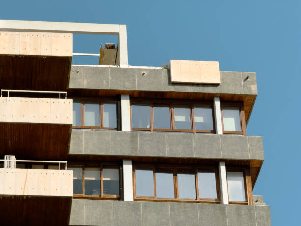 istock Innovative Modern Building with Roof Garden 2164024855