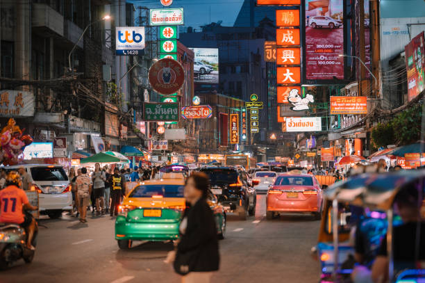 istock Vibrant Nightlife in Bangkok's Chinatown 2164037236