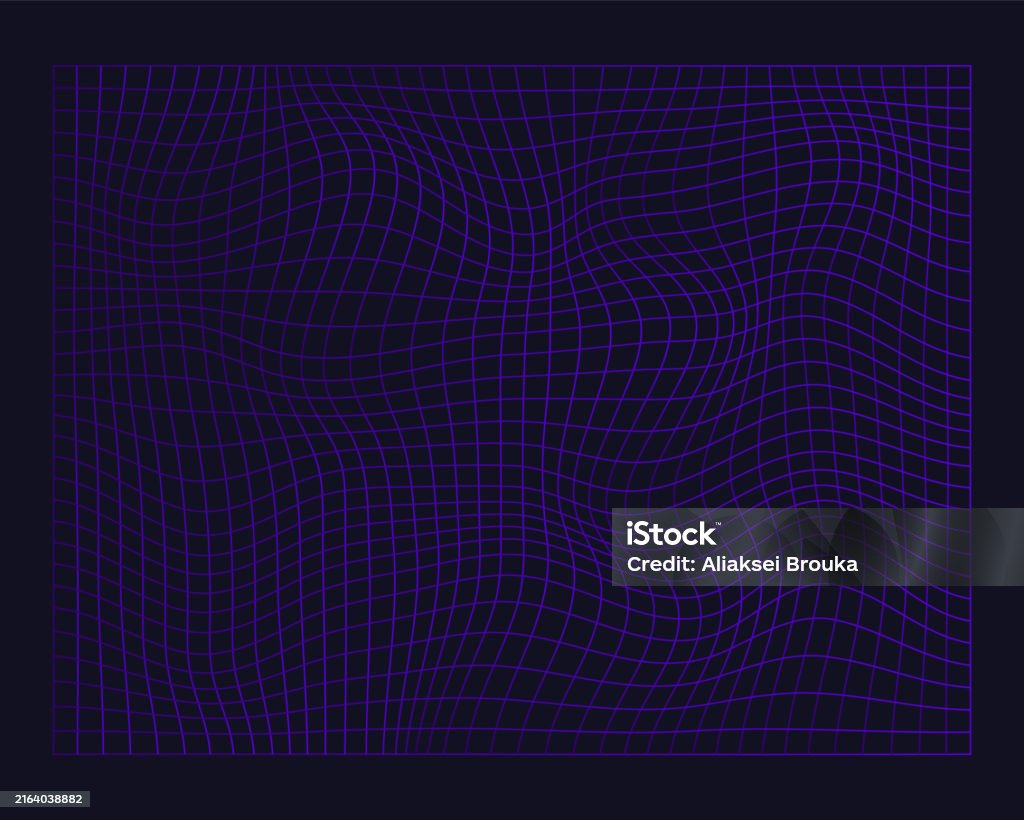 Simple Background Wire Frame Grid Wireframe Background For Poster Design Stock Illustration ...