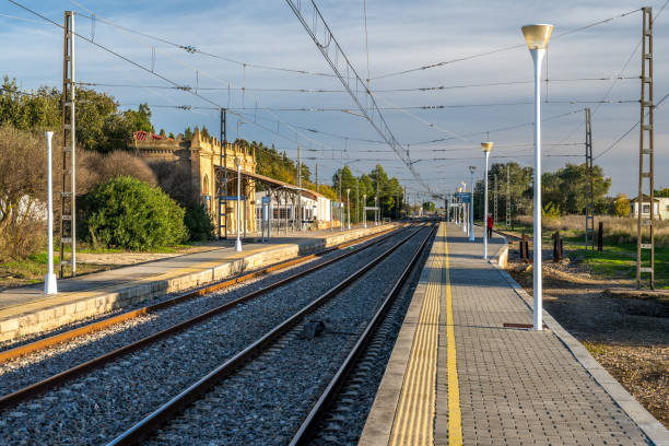 Lines at the train station