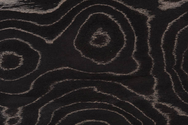 istock Perfect black designer veneer background with contrast surface. Wooden texture. 2164051970