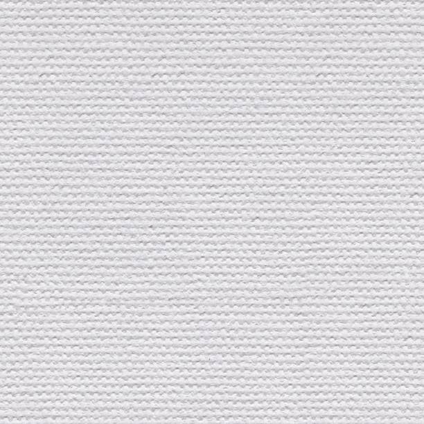 istock Acrylic canvas texture in white color. Seamless pattern background. 2164052681