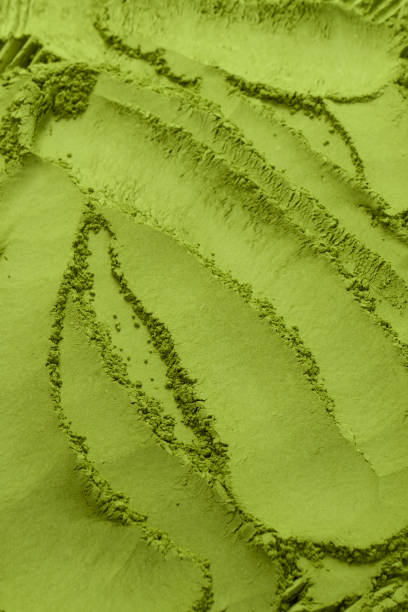 istock Matcha tea, matcha powder as a background. 2164053319