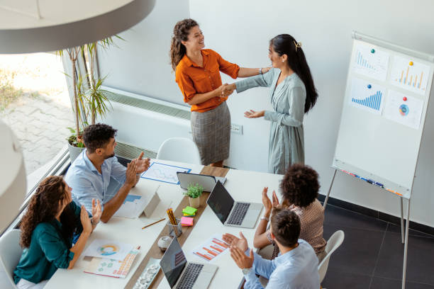 istock Let's take business to greater heights together 2164057258