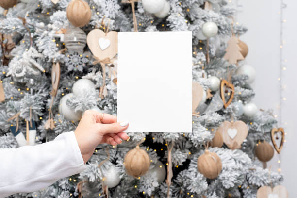 istock Christmas Card Mockup. Christmas Mockup 2164058761