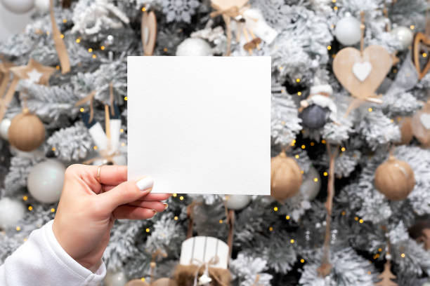 istock Christmas Card Mockup. Christmas Mockup 2164058772