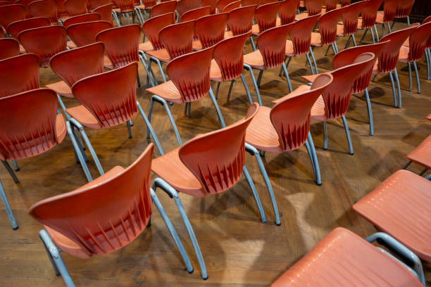 istock The seats in the school auditorium 2164071643