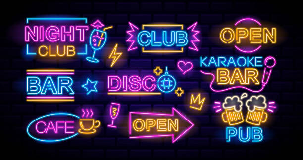 3,900+ Bar Open Neon Sign Stock Photos, Pictures & Royalty-Free