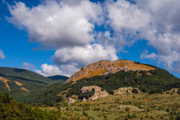 istock Basilicata summer countryside landscape 2164077316