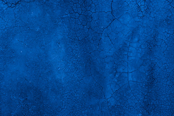 istock Old wall pattern texture cement blue dark abstract  blue color design are light with black gradient background. 2164077415