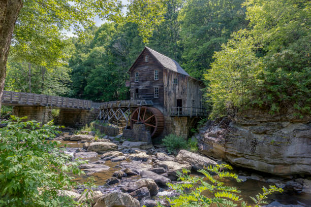 istock Historic Mill at Babcock State Park 2164088249