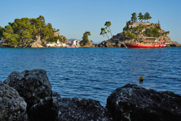 Small island across Parga, Greece