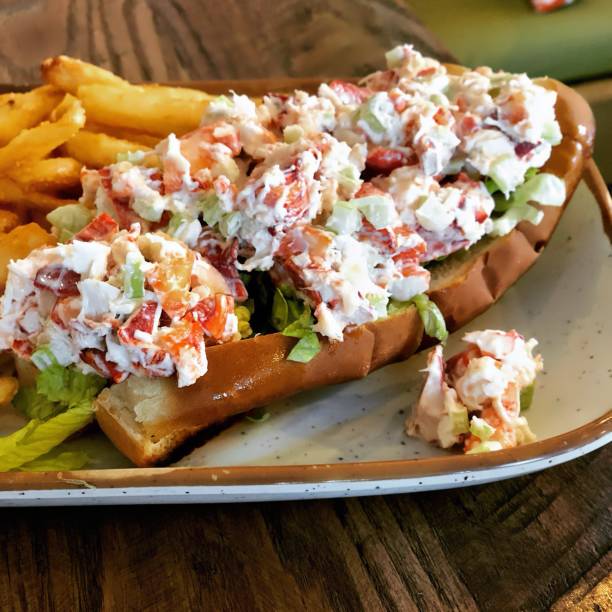 istock Chunky New England Lobster Roll 2164112537
