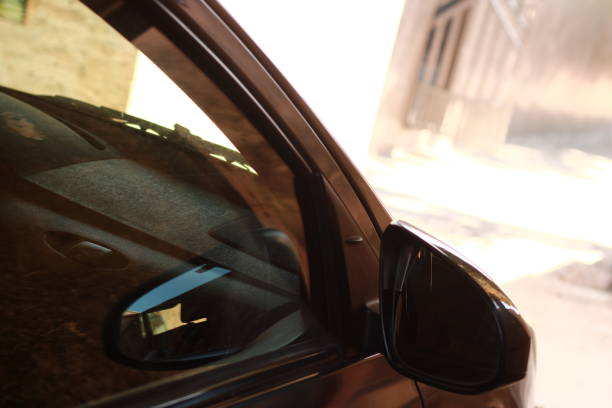 istock Focus on Car Rear View 2164112826