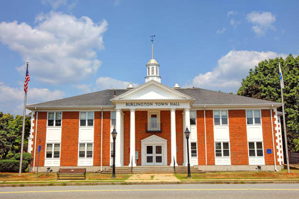 istock Burlington, Massachusetts, Town Hall 2164115015
