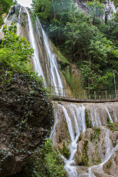 istock Cola de Caballo waterfall located in hidalgo, Mexico. 2164123296