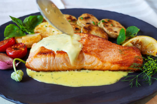 Salmão Cremoso ao Gorgonzola: Fácil e Irresistível - receita deliciosa profissional - passo 2