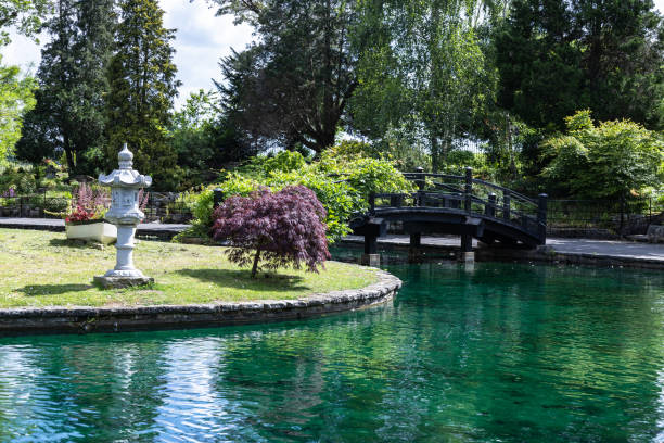istock Public park in Guildford Surrey England 2164145126