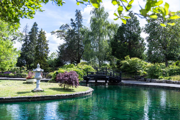 istock Public park in Guildford Surrey England 2164145133