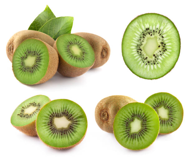 istock Kiwi isolated on white background 2164147290