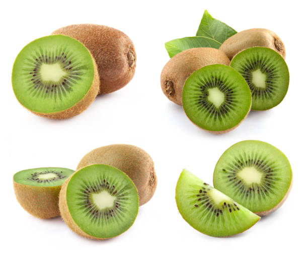 istock Kiwi isolated on white background 2164147587
