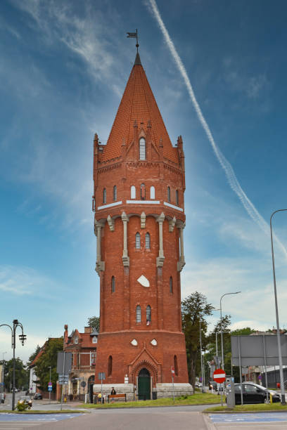 istock Water Tower in Malbork, Poland 2164151272
