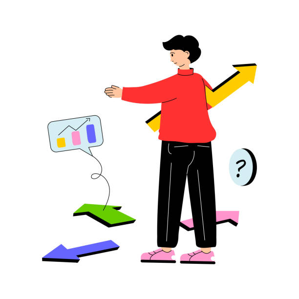istock Have a look at this flat illustration of business decision. 2164152595