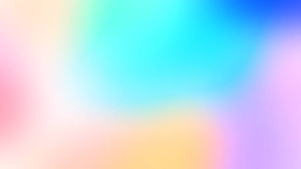 istock Coloured Blurred Abstract Background, Smooth transitions of iridescent colors, Soft pastel color gradient, Colorful gradient Rainbow Background 2164155880