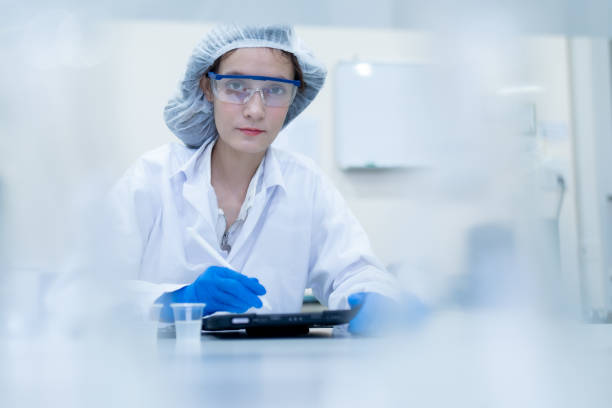 istock Quality inspection laboratory, R&D (research and development) 2164156001