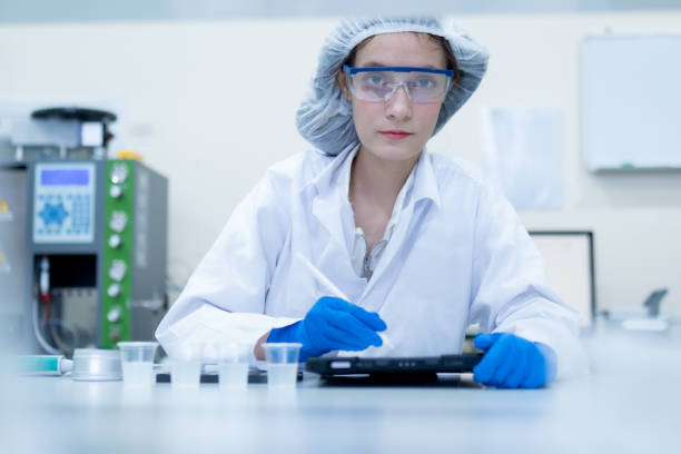 istock Quality inspection laboratory, R&D (research and development) 2164156006