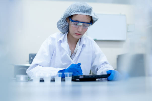 istock Quality inspection laboratory, R&D (research and development) 2164156007