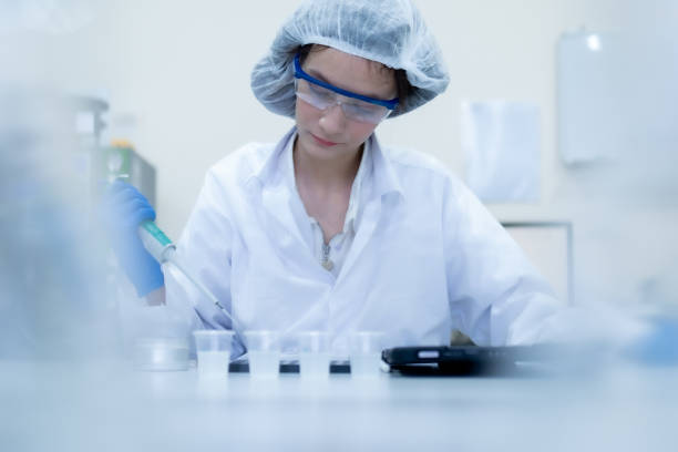 istock Quality inspection laboratory, R&D (research and development) 2164156009