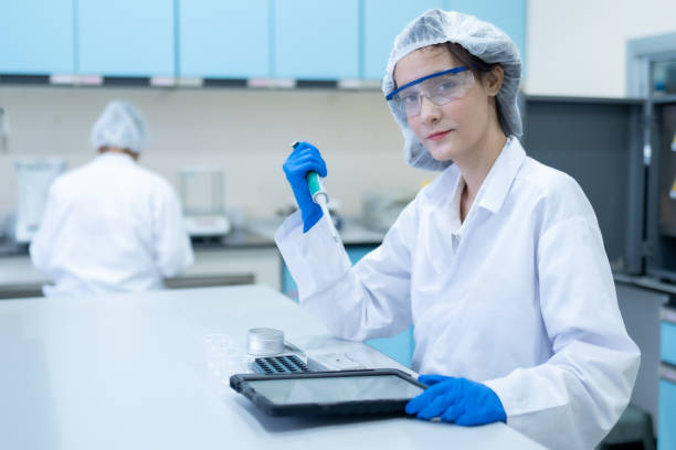 istock Quality inspection laboratory, R&D (research and development) 2164156031