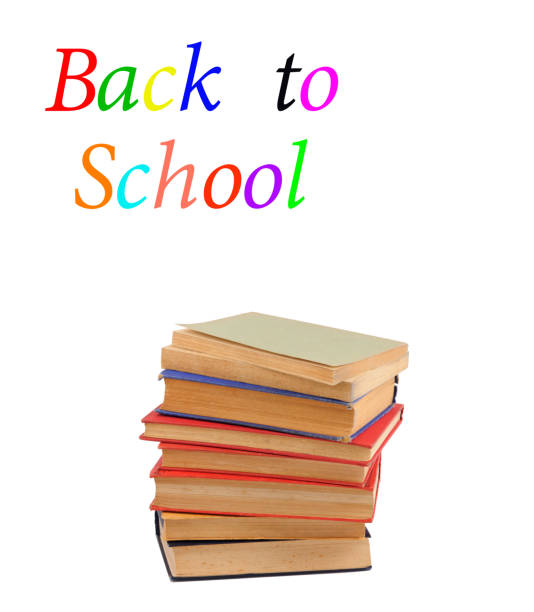 istock Back to school concept on white background 2164162358