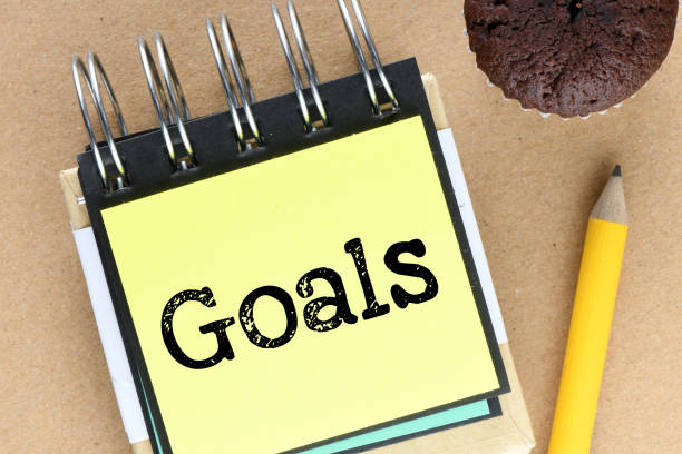 istock GOALS word in an office notebook. Business concept. 2164163375