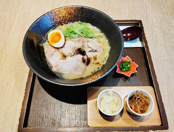Black Sesame Oil Tonkotsu Ramen