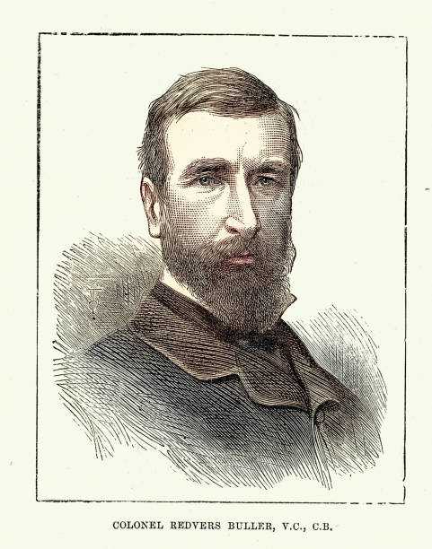 istock Military history, General Sir Redvers Henry Buller, VC, a British Army officer and a recipient of the Victoria Cross, 1881, Victorian 19th Century 2164168603