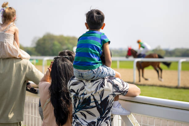 istock Weekend at the Horse Racing 2164186375