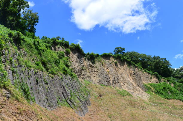 istock Columnar Joint in Daljeon-ri, Pohang, South Korea. 2164194280