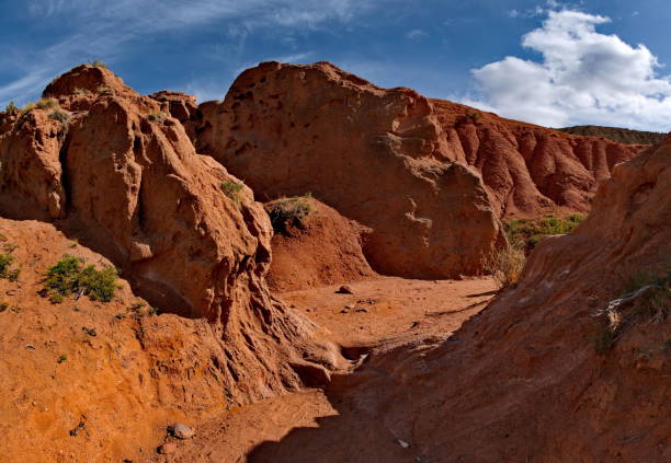 istock The unusual texture of red rocks 2164198185