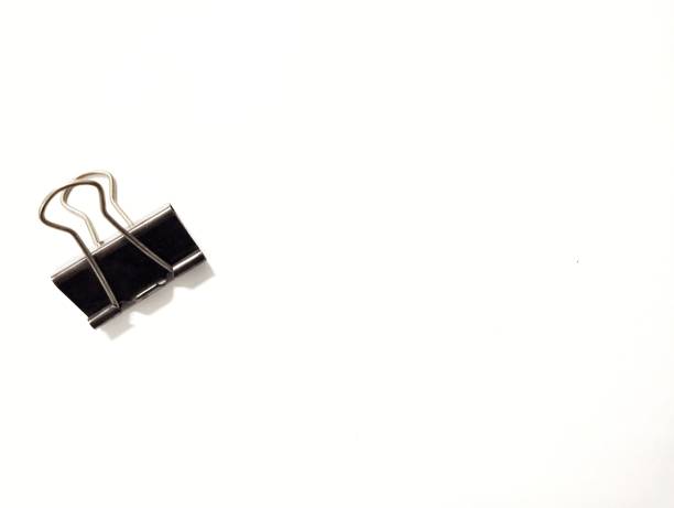 istock Binder clip photo with white background 2164199209