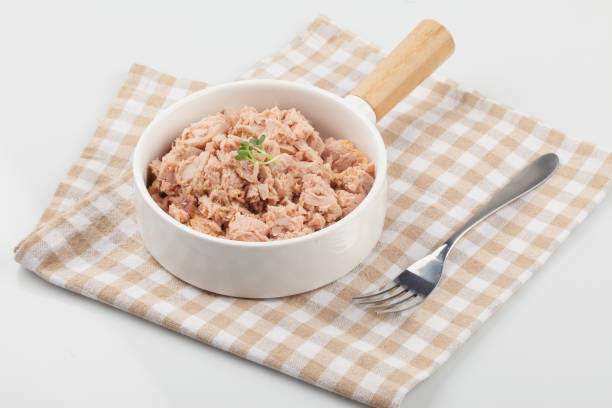 istock A product that sells processed tuna in cans for easy consumption 2164202416