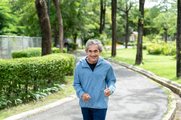 istock active asian senior man workout in the park,elderly lifestyle,activity,exercising 2164204887