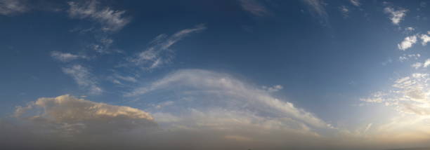 istock Panorama of the sunset sky 2164211493