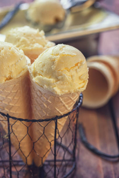 istock Homemade vanilla ice cream 2164224791