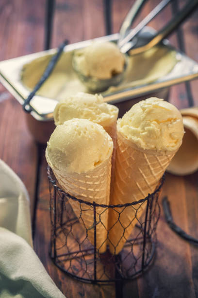 istock Homemade vanilla ice cream 2164224793