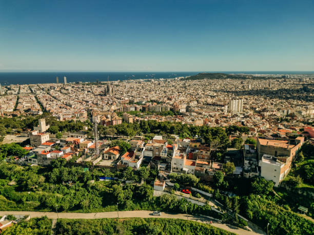 istock Barcelona, Spain - City view over the Carmel Bunkers 2164237794