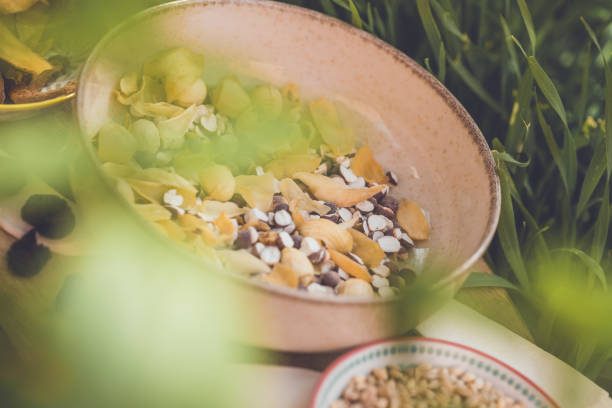 ingredients used in making Ching Po Leung soup:Coix Lacrima-jobi: Job's Tears or Adlay MilletLilium Brownii: Brown's Lily or Chinese White LilyDioscorea Opposita: Chinese YamPolygonatum Odoratum: Solomon's SealNelumbo Nucifera: Lotus SeedLycium Barbarum: Goji Berry or WolfberryDimocarpus Longan: Longan Fruit