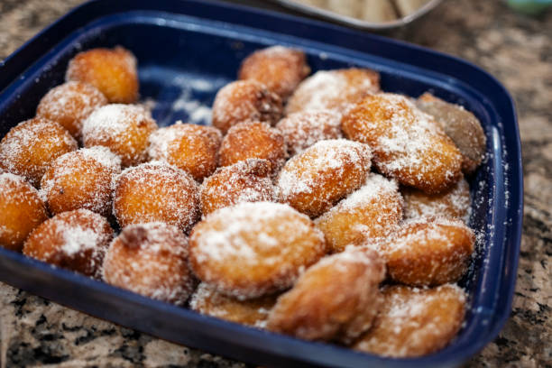 istock Tray of koeksisters sitting on on a counter during Ramadan 2164244493