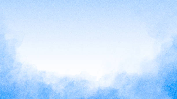 istock Watercolor Background Painting in Light Blue 2164247908